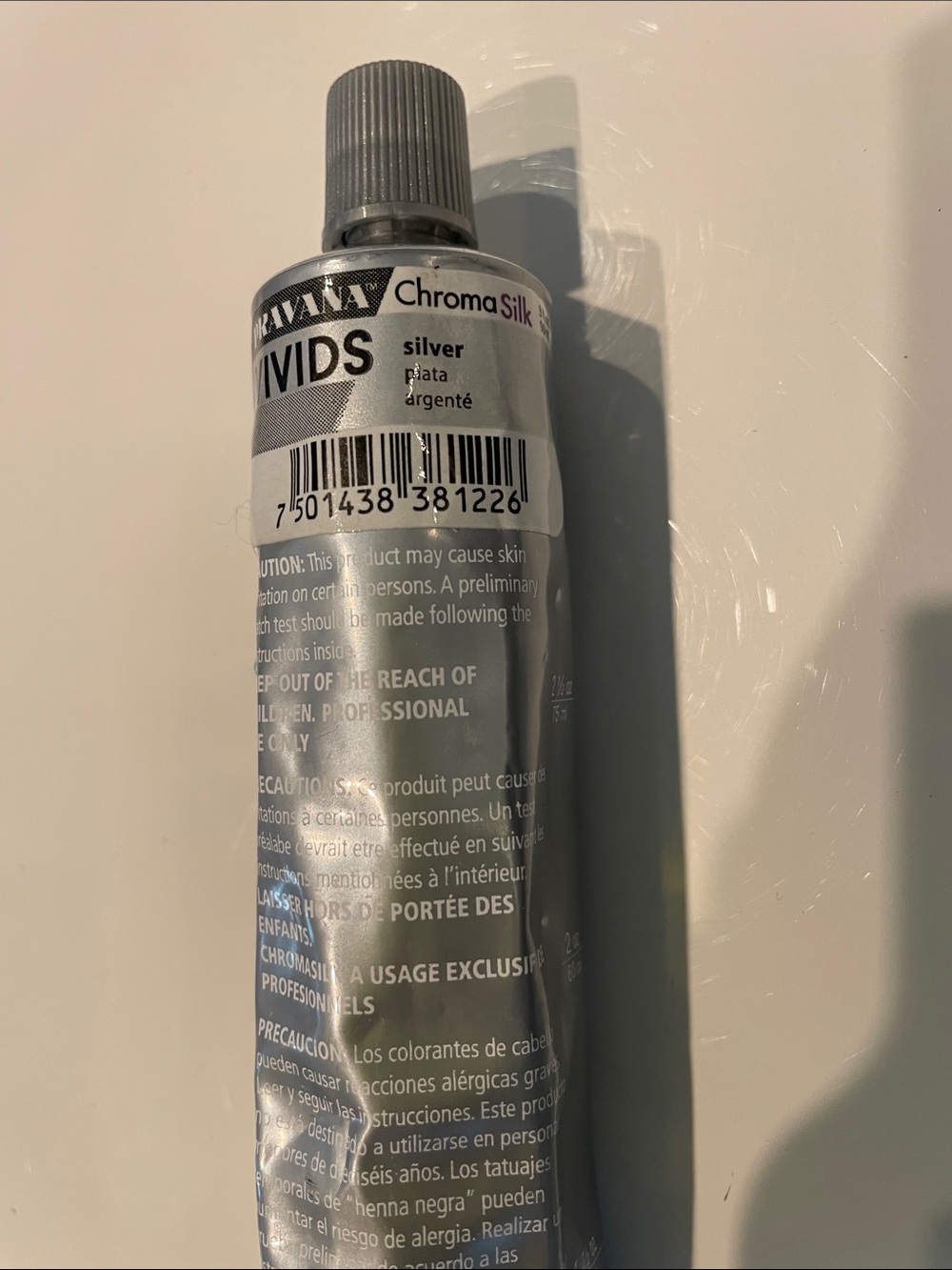 Manic Panic ChromaSilk VIVIDS Silver Hair Color